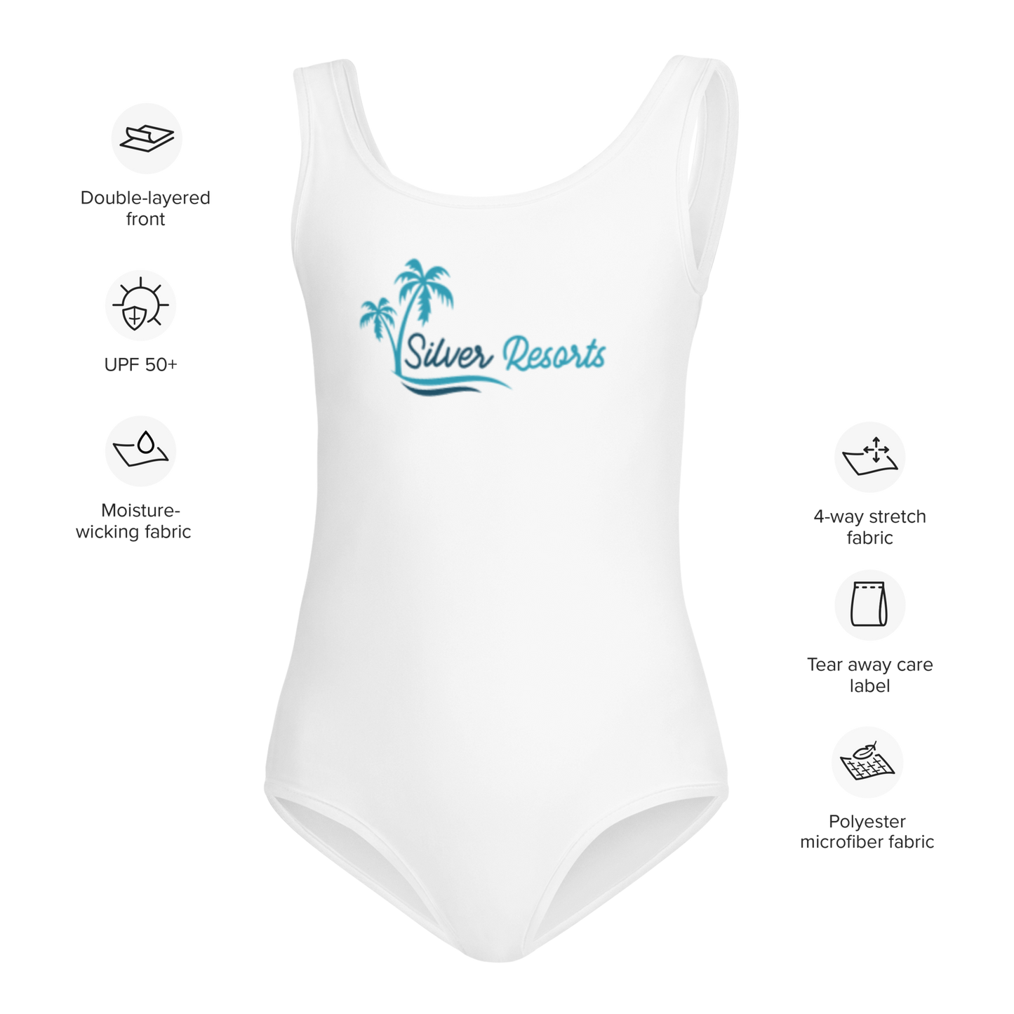 All-Over Print Kids Swimsuit